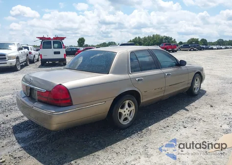 2003 Mercury Grand Marquis Gs from USA, damaged, VIN 2MEFM74W43X662190